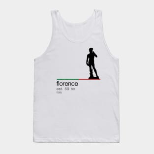 Florence Statue of David design Tank Top